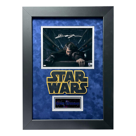 Hayden Christensen // Autographed Star Wars Photo // Framed