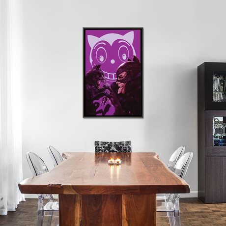Cat's Meow by Alvin Epps (26"H x 18"W x 0.75"D)