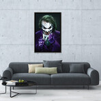 Joker by Alvin Epps (26"H x 18"W x 0.75"D)