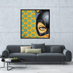 Bat-Girl I by Scott Rohlfs (18"H x 18"W x 0.75"D)