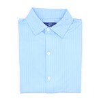 Pique Stretch Short Sleeve Button Up Shirt // Spring (Small)