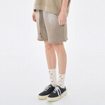 Ombre Shorts // Khaki (XS)