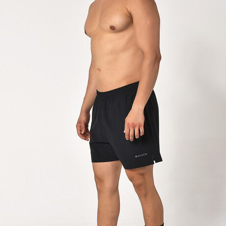 Men's Athletic Gym Shorts // Black (XS)