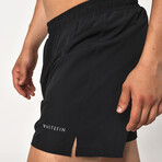 Men's Athletic Gym Shorts // Black (M)