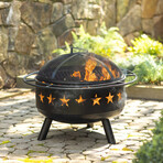 Star Wood-Burning Fire Pit