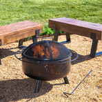 Meadows Wood-Burning Fire Pit