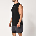 Men's Athletic Shorts // Black (S)