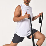 Men's Athletic Gym Shorts // Gray (XL)