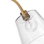 Swan Floor Lamp (Brass)