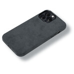 Alcantara iPhone Case // Black (13 Pro Max)