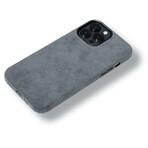 Alcantara iPhone Case // Gray (14 Plus)