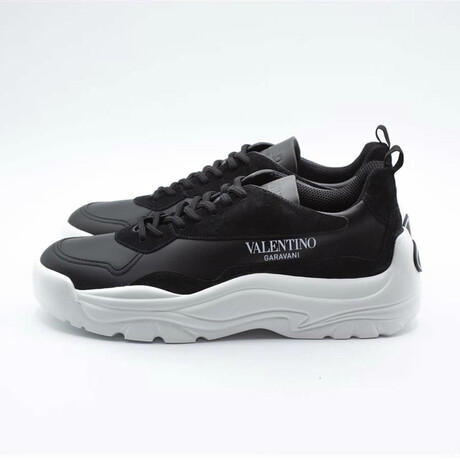 Black Gumboy Sneaker // Black + White (Euro: 39)