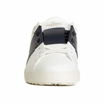 Open Sneaker // White + Navy (Euro: 40.5)