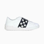 Star Street Style Logo Sneaker // White + Black (Euro: 39.5)