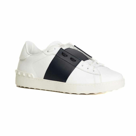 Open Sneaker // White + Navy (Euro: 39)