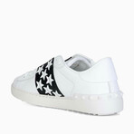Star Street Style Logo Sneaker // White + Black (Euro: 40.5)