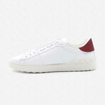 Vltn Open Sneaker // White + Red (Euro: 39)