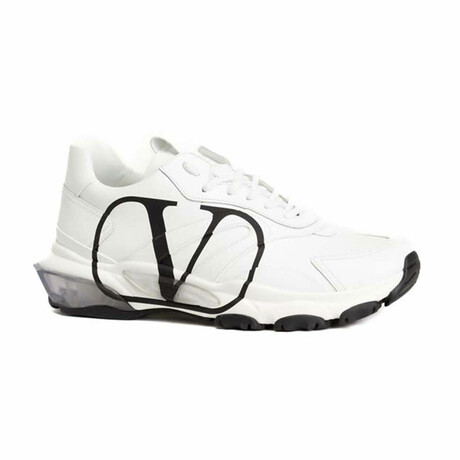 Vlogo Sneaker // White + Black (Euro: 39)