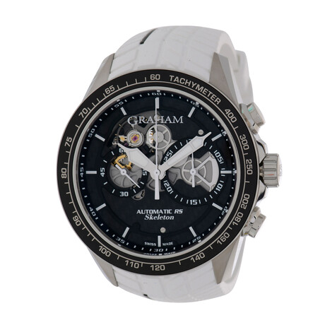 Graham Silverstone RS Skeleton Chronograph Automatic // 2STFS.W01A-W // Store Display