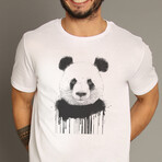 Graffiti Panda T-Shirt // White (Small)
