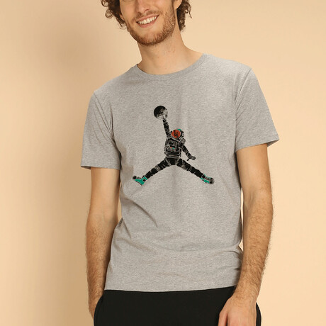 Space Dunk T-Shirt // Gray (Small)