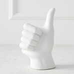 Hand Thumbs Up // White