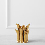 Marlin Vase // Gold (Small)