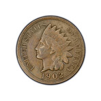 U.S. Indian Head Cent (1880-1909) // Icons of American Coinage Series // Deluxe Display Box