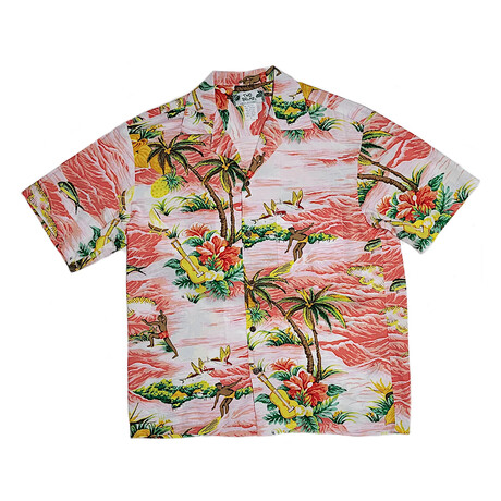 Ocean Shirt // Coral (Small)