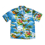 Ocean Shirt // Aqua (Small)