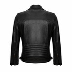 Carson Leather Jacket // Black (M)
