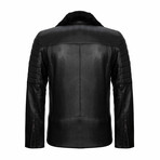 Oliver Leather Jacket // Black (XL)