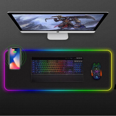 Wireless Charging Gaming Mouse Pad - Mouse Pad With Wireless Charging -  Touch of Modern