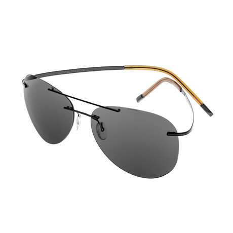 Sullivan Sunglasses // Black Frame + Black Lens