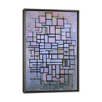 Composition 6, 1914 by Piet Mondrian (26"H x 18"W x 0.75"D)