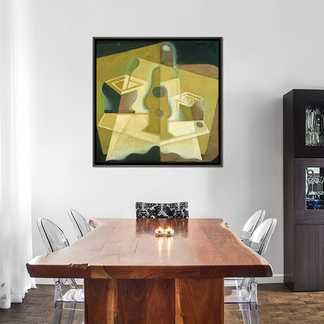 The Packet of Tobacco, c.1923  by Juan Gris (18"H x 18"W x 0.75"D)