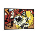 Pears and Grapes on a Table; Poires et Raisins sur une Table, 1913 by Juan Gris (18"H x 26"W x 0.75"D)