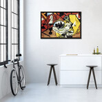 Pears and Grapes on a Table; Poires et Raisins sur une Table, 1913 by Juan Gris (18"H x 26"W x 0.75"D)