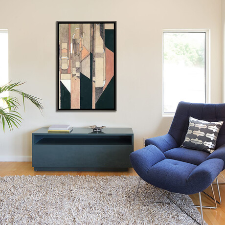 Glass and Bottle by Juan Gris