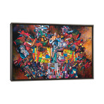 Kaleidoscopic Refrain by Robert Swedroe (18"H x 26"W x 0.75"D)
