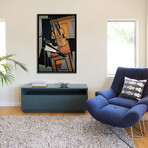 The Violin, 1916  by Juan Gris (26"H x 18"W x 0.75"D)