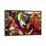 Mandrill, 1913  by Franz Marc (18"H x 26"W x 0.75"D)