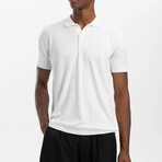Polo Neck T-Shirt // White (S)
