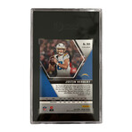 Justin Herbert // 2020 Panini Mosaic NFL Debut Prizm // Rookie Card // SGC 9.5 Mint+