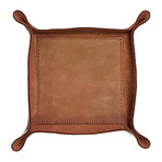 Leather Luxury Valet Tray