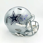 Dak Prescott // Autographed Cowboys Replica Football Helmet