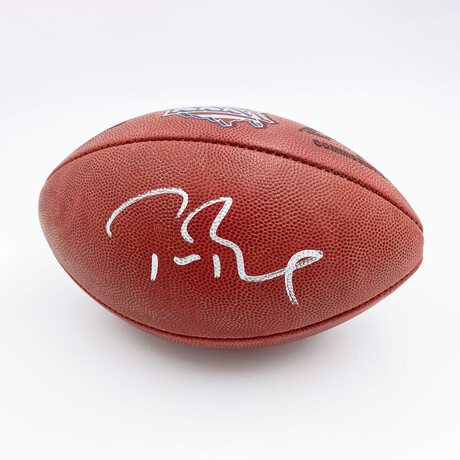 Tom Brady // Autographed Super Bowl XXXVI Football