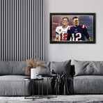Tom Brady Framed Canvas NFL Legend - Patriots & Buccaneers