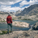 Whistler-Windbreaker // Red (XS)