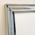 Multi Faceted Rectangular Wall Mirror